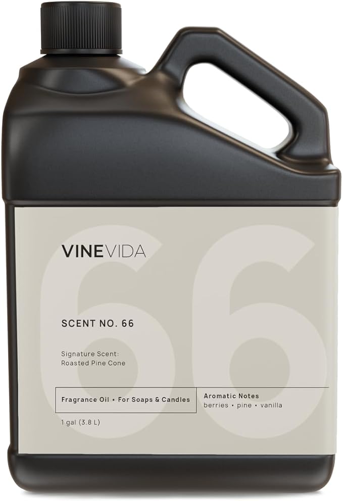 VINEVIDA [128oz] Roasted Pine Cone Fragrance Oil for Candle Making and Soap Making - Premium Candle Scents for Soy Candles