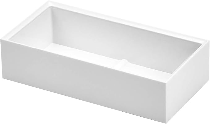 Bostitch Office Konnect Desk Organizer Accessory Tray, Wide, Stacks for Desktop Storage, White