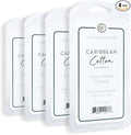Colonial Candle Caribbean Cotton Scented Wax Melts, Wax Melt Warmer Cubes, Long Lasting Scented Wax Warmer Cubes, 4 Pack, 6 Cubes Each - Made in The USA