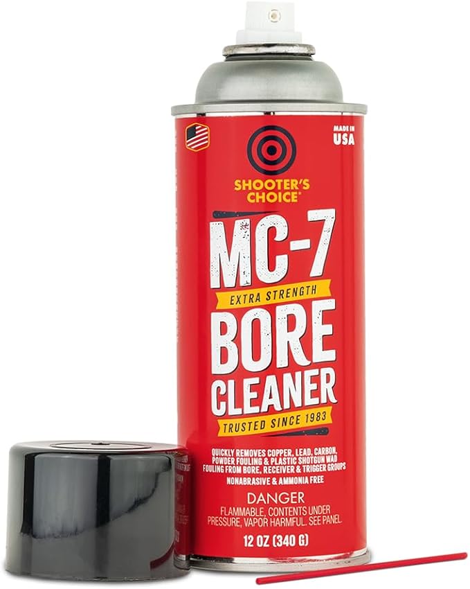 Shooter's Choice Otis Technology Mc#7 Extra Strength Bore Cleaner Aerosol Can, 12 oz, multi (MC7XT)