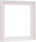 Pixy Canvas Floater Frame 4x4 for 3/4 (0.75) inch Deep Canvas Paintings/Canvas Prints/Wood Canvas Panels/Wall Art/Wall Decor/Home Decor/Artwork (White, 4 x 4 inch, Square)