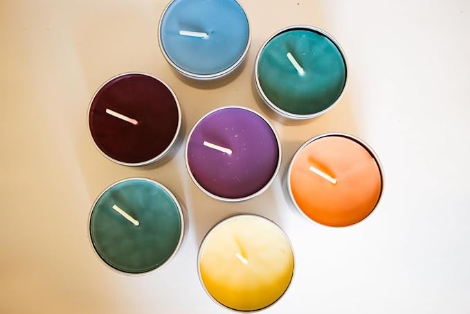 BeeTheLight Beeswax Jar Candle - 100% Pure USA Bees Wax in Glass Container - All Natural Light Honey Scent