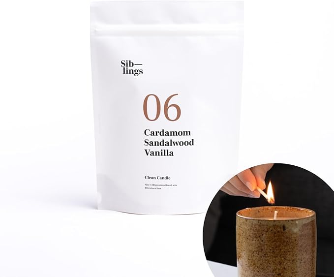 Siblings Candle Making Kit | DIY Coconut Soy Wax - Candle Kit (3 Kits)