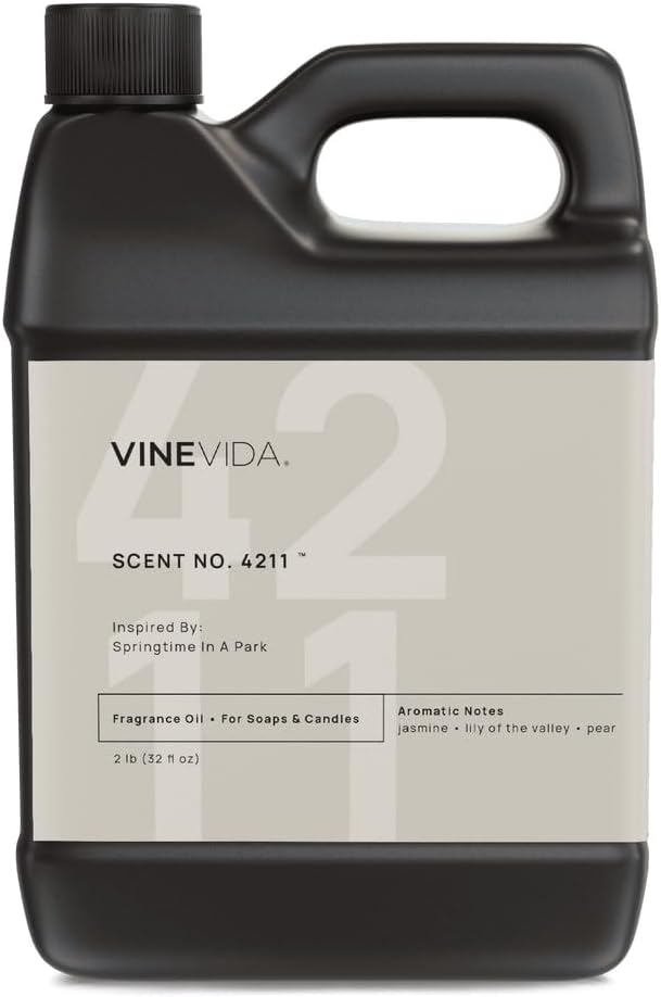 VINEVIDA [32 Oz] Scent NO. 4211 Inspired by Springtime in A Park | Premium Fragrance Oil for Candle Making & Soap Making | Candle Scents for Soy Wax | Scented Oils for Car Freshies & Bath Products
