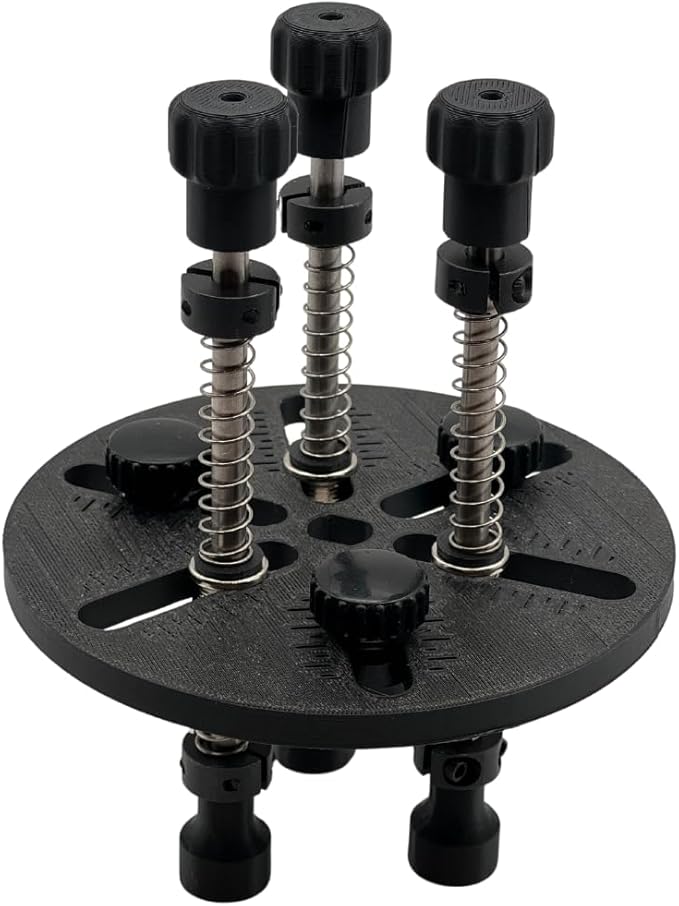 Adjustable Candle Wick Centering Tool – 3-Wick Holder for Candle Making Kit – Wick Setter Tool, Wick Placement Device, Candle DIY Accessory – Handmade in USA