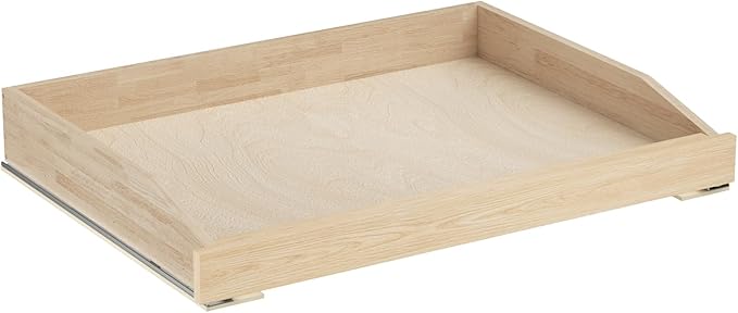 Pull Out Cabinet Drawer 28½” W x 21” D, Soft Close Pull Out Cabinet Organizer, Bottom Assembly