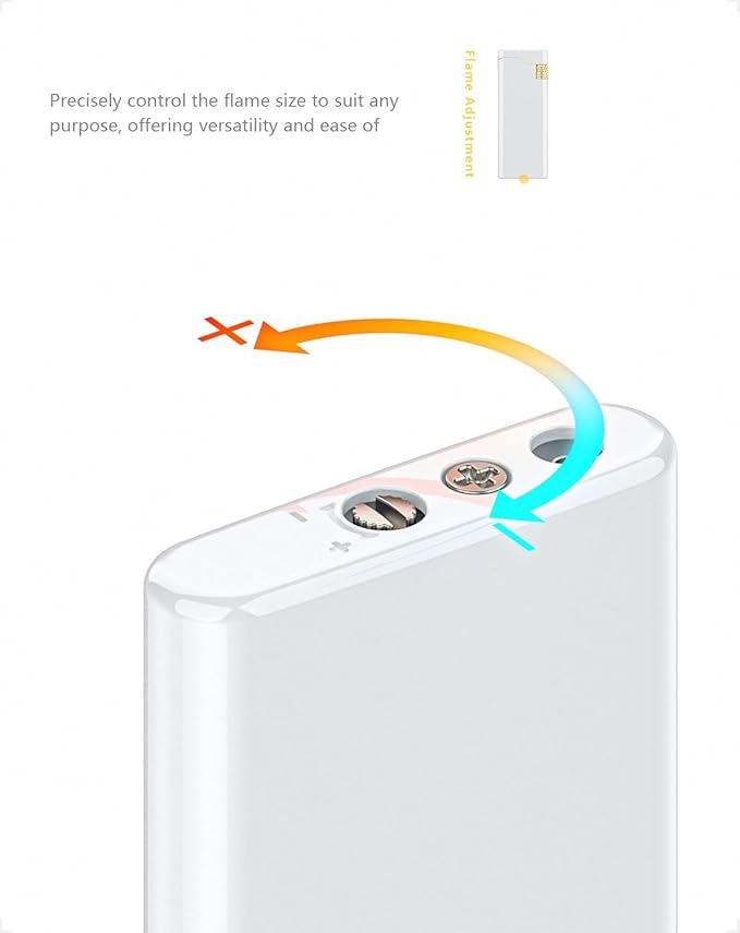 Pack of 2 Cool Mini Lighter Pocket Pipe Lighter Gas Butane Refillable with Adjustable Soft Flame Great Gift idea. Sold Without Gas