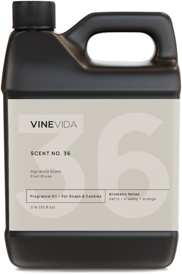 VINEVIDA [32oz] Fruit Slices Fragrance Oil for Candle & Soap Making - Made in USA Natural Candle Scents
