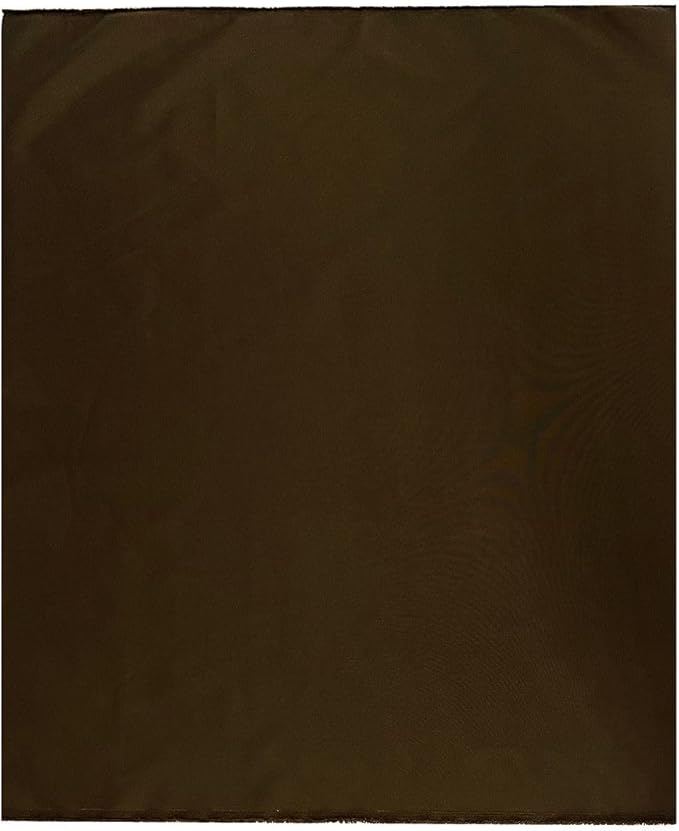 Mybecca Waterproof Canvas Marine Fabric 600 Denier Indoor/Outdoor PU Backing UV Protector Chocolate 5 Yards