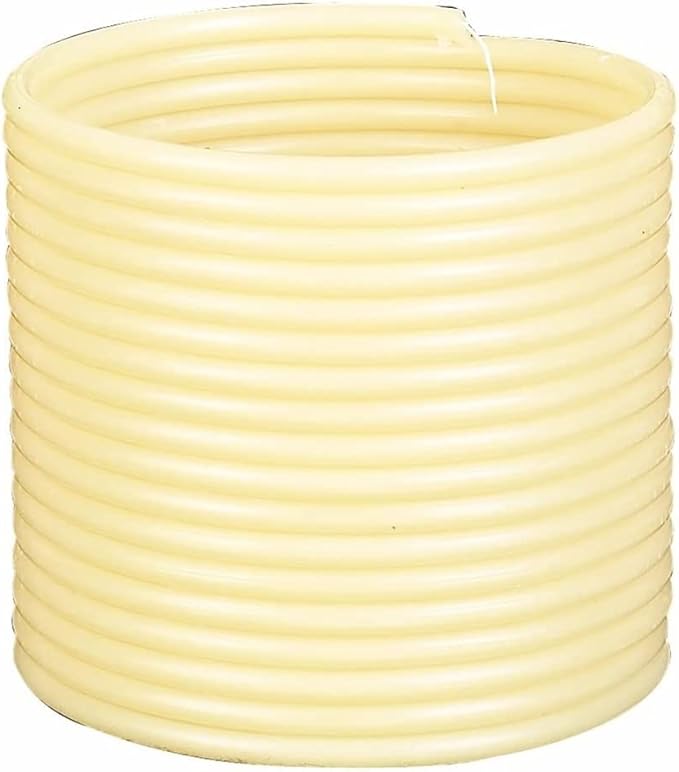 Candle by the Hour 144-Hour Refill, Eco-friendly Natural Beeswax with Cotton Wick,Yellow