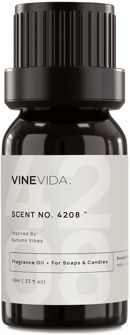 VINEVIDA [10 Ml] Scent NO. 4208 Inspired by Autumn Vibes | Premium Fragrance Oil for Candle Making & Soap Making | Candle Scents for Soy Wax | Scented Oils for Car Freshies & Bath Products