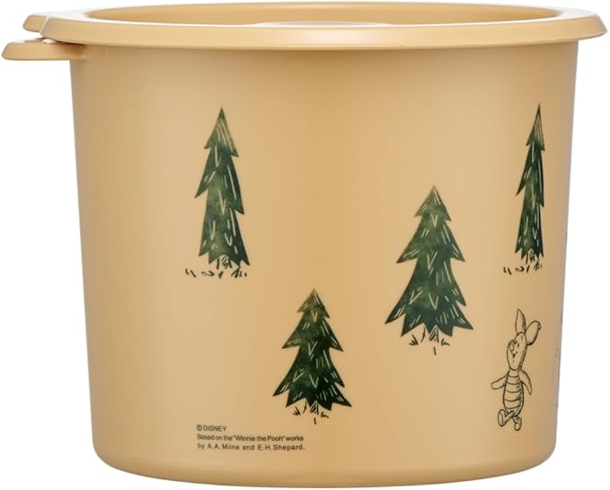 Skater SOT8-A One-Touch Seal Container, M, 28.5 fl oz (800 ml), Airtight Container, Storage Container, Disney Winnie the Pooh