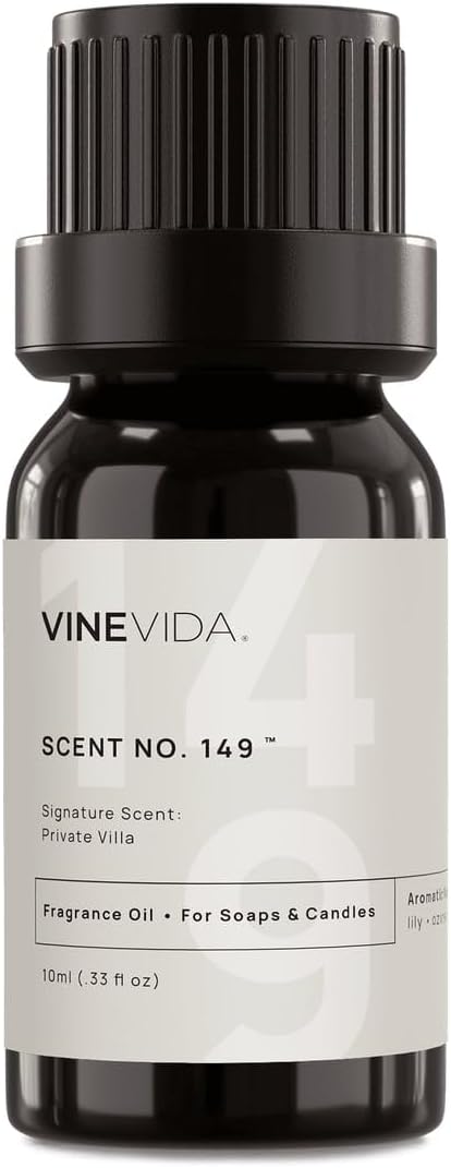VINEVIDA [10 ml] Private Villa; Fragrance Oil for Candle Making and Soap Making - Premium Candle Scents for Soy Candles