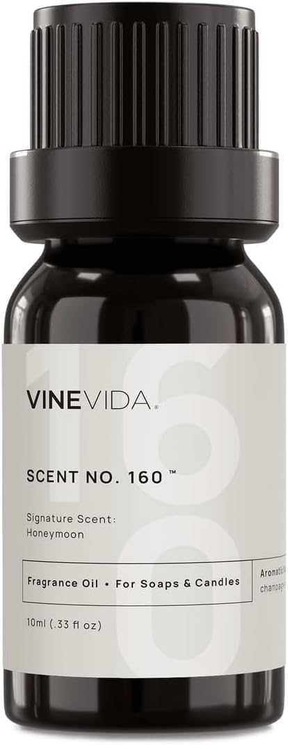 VINEVIDA [10 ml] Honeymoon; Fragrance Oil for Candle Making and Soap Making - Premium Candle Scents for Soy Candles