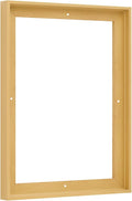 Pixy Canvas Floater Frame 10x12 for 3/4 (0.75) inch Deep Canvas Paintings/Canvas Prints/Wood Canvas Panels/Wall Art/Wall Decor/Home Decor/Artwork (Light Maple, 10 x 12 inch, Portrait)