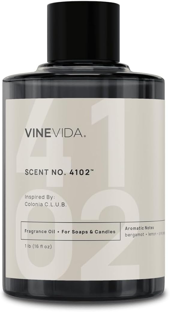 VINEVIDA [16oz] Colonia Club Fragrance Oil for Candle Making - Natural Candle Oil Scents - Soap Making Essential Oil - Made in USA