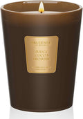 M&SENSE Fudgy Cocoa Brownie Soy Candle, 14.1oz 60H Long Lasting, Aromatherapy Candle for Living Room Cozy New Year Winter Housewarming Gifts