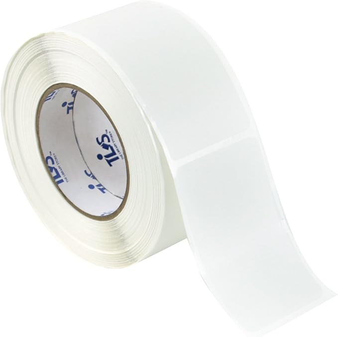 Dura-Gloss Bar Code Label Protectors 500 per Roll (1 1/2" H x 2" W)