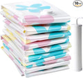 Vacuum Bstorage Bhome Organizer Foldable Clothes Organizer Seal Compressed Travel Saving Bpackage with Hand Pump/Multicolor/60 * 40Cm*10Pcs