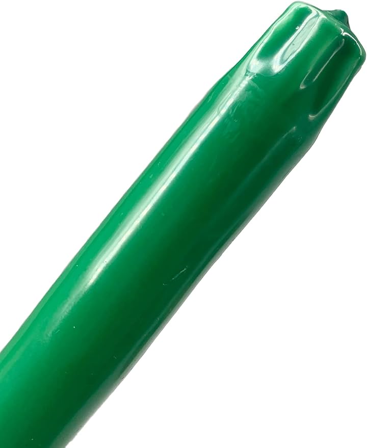 D'light Online Elegant 12" Green Gradient Taper Candles Premium Quality- Unscented, Hand-Dipped Tapered Candles, Dripless and Smokeless - Set of 12 (12 Inch, Green Gradient)