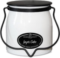 Milkhouse Candle Company - Vanilla Layer Cake - Creamery Collection - 16oz Double Cotton Wick Soy Candles with Beeswax - Long Burn Time, Made in The USA - Non Toxic, Premium Scented Candles