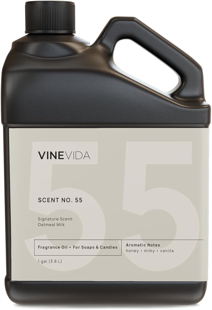 VINEVIDA [128oz] Oatmeal Milk Fragrance Oil for Soap - Scents for Soap Making