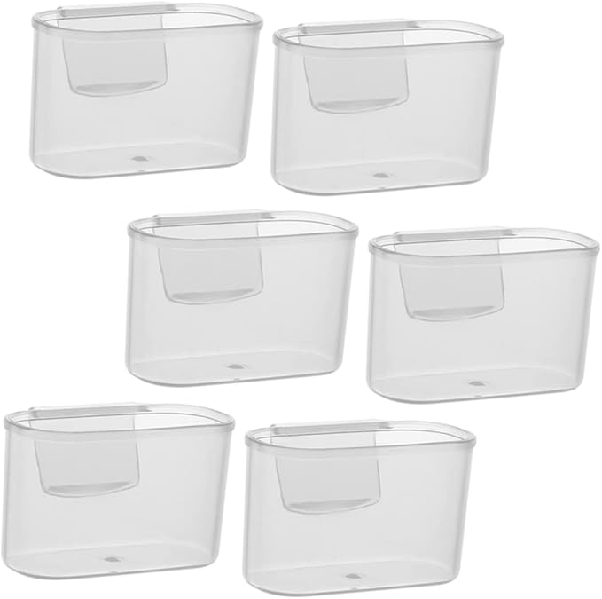 Ciieeo 6pcs Fridge Side Door Case Fridge Sauce Bag Box Supply Material Charcuterie Box Organizer