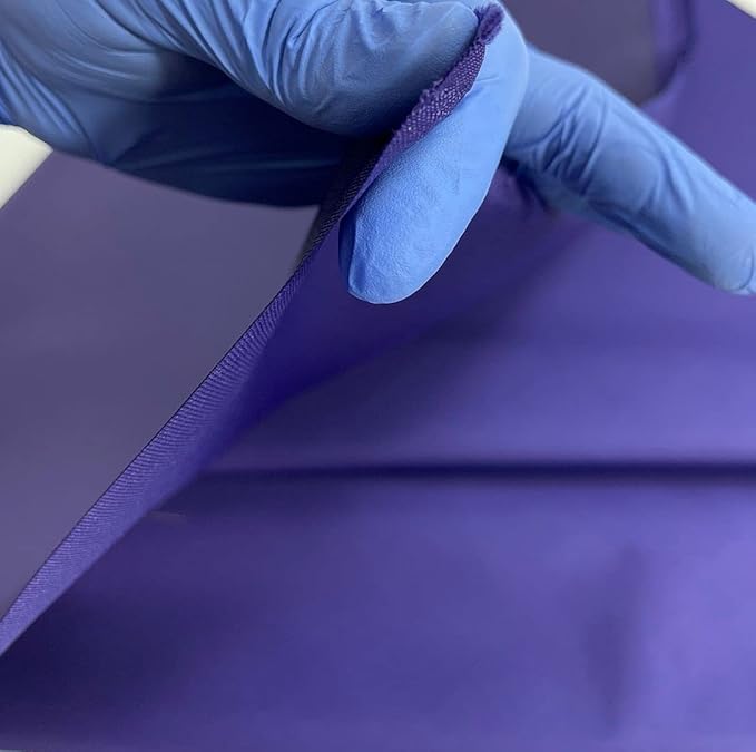 Mybecca Waterproof Canvas Marine Fabric 600 Denier Indoor/Outdoor PU Backing UV Protector Purple 5 Yards