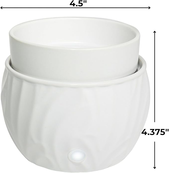 Colonial Candle Wax Melt Warmer with Timer, 3-in-1 Electric Wax Melter for Scented Wax Melts, Cubes, and Tarts | Home, Office, Bedroom, Gift & Décor