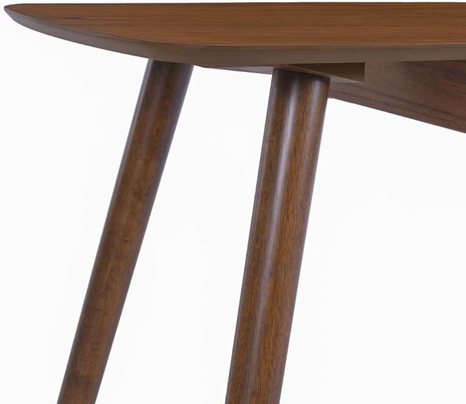 L Shaped Computer Desk with Drawers Modern Home Office Workstation Study Writing Table Walnut Color Gaming Desk for Bedroom