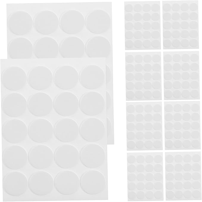 20pcs Double Sided Adhesive Candle Wick Stickers for Candle Making Essential Wick Dot Adhesive for Crafting