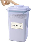 Bop Top Airtight Food Storage Containers with Lid 16.5 Cups / 135 oz | Kitchen Canister Sets | Air Tight Pantry Container | Pop Top Dry Food Storage Containers for Snacks, Sugar, Flour, Baking, Pasta