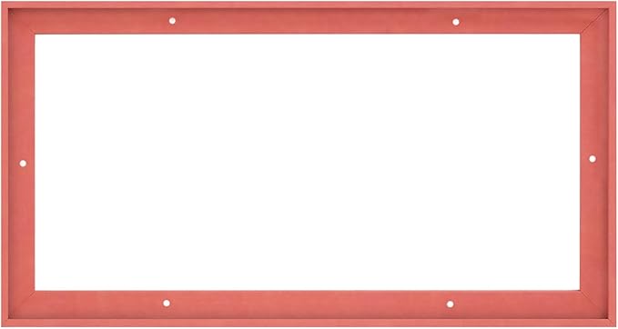 Pixy Canvas Floater Frame 30x40 for 1.5 inch Deep Canvas Paintings/Canvas Prints/Wood Canvas Panels/Wall Art/Wall Decor/Home Decor/Artwork (Pastel Red/Pink, 30 x 40 inch, Landscape)
