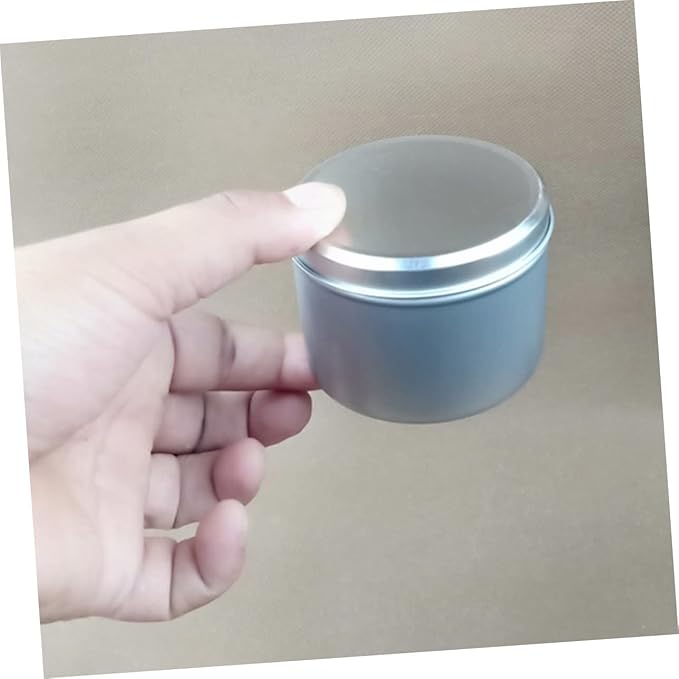 IWOWHERO 4pcs DIY Scented Candle Kit Tin Boxes for Homemade Candle Making Wedding Favor Boxes Candy Storage Craft Supplies
