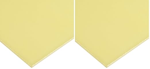 USA Sealing BULK-CS-GFR4-40 G-10/FR-4 Garolite Sheet, 1/32" Height, 12" Width, 12" Length (Pack of 2)