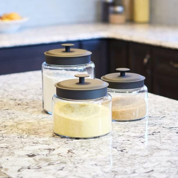 Anchor 96oz Sugar Montana Jar w SS Li