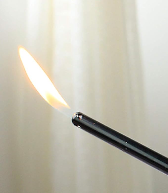 6 - Handi Flame BBQ Grill Click Lighter Refillable Candle Fireplace Kitchen Stove Wind Resitent Long Stem