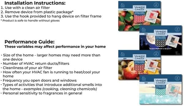Yankee Candle Pink Sands Whole Home Air Freshener (Pack of 4)