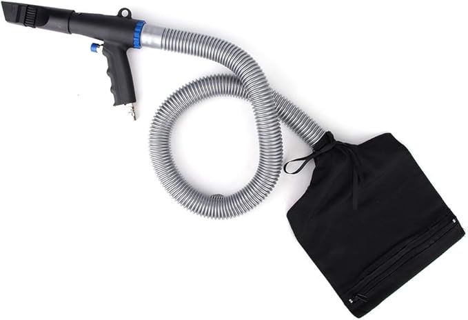 2 in 1 vacuum blow pneumatic cleaner kit, 6kpa suction power tool for industrial cleaning with quick connect fitting