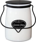 Milkhouse Candle Company - Summer Storm - Creamery Collection - 22oz Single Cotton Wick Soy Candles with Beeswax - Long Burn Time, Made in The USA - Non Toxic, Premium Scented Candles