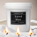 YODOOLTLY 26Oz Snow Pearled Candle Wax,Scented DIY Candle Sand Making Kits with Natural Refillable Wax Beads,50PCS Wicks, 2 Centering Devices, 1PCS 15g Spoon（Lavender