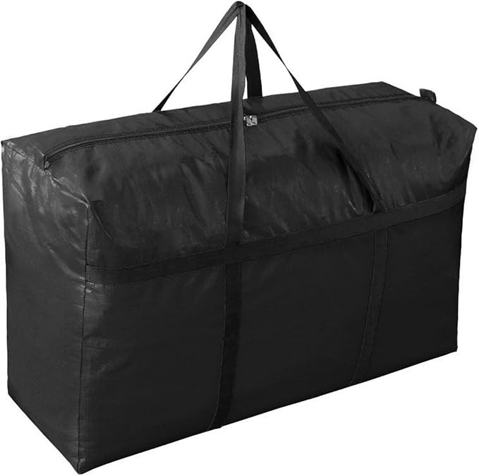 Extra-large Tarp Storage Bag (Black, 31Gal/120L)