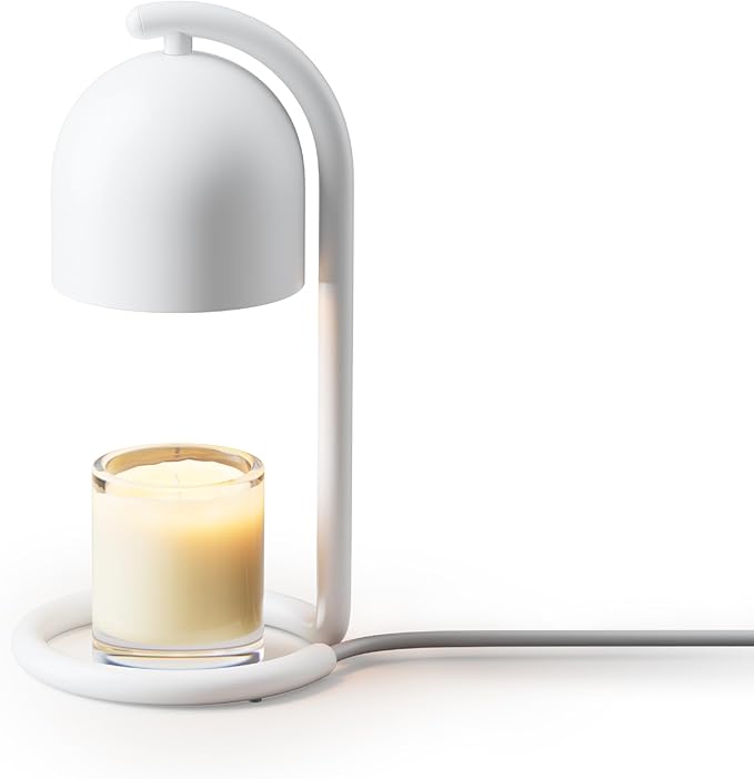 SwitchBot Smart Candle Warmer Lamp with Timer & Voice Control — Dimmable Flameless Candle Wax Melter, Matter-Enabled for Apple Home & Alexa, Perfect Christmas & Birthday Gift for Women, Home Decor