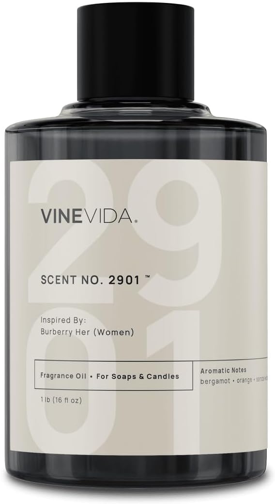 VINEVIDA [16oz] No.2901 Her (Women) Fragrance Oil for Candle Making - Natural Candle Oil Scents - Soap Making Essential Oil - Made in USA