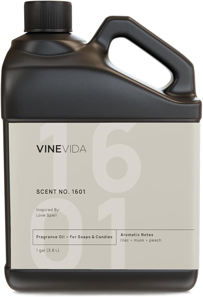 VINEVIDA [128oz] Scent No.1601 Fragrance Oil for Candle and Soap Making - Natural Candle Scents Made in USA