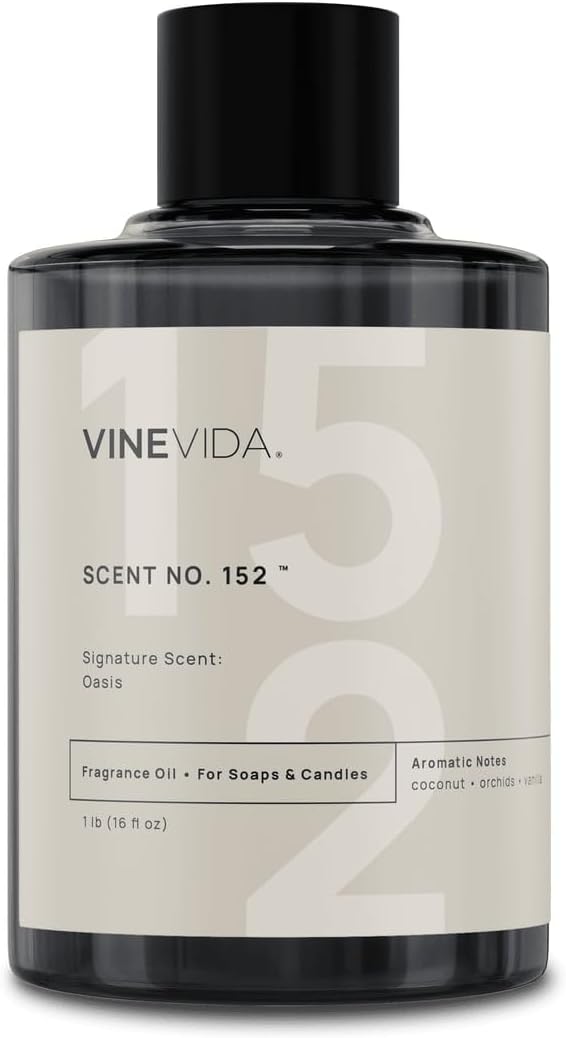 VINEVIDA [16 oz] Oasis; Fragrance Oil for Candle Making and Soap Making - Premium Candle Scents for Soy Candles