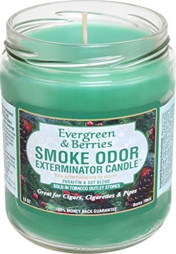 Smoke Odor Exterminator Candle, Evergreen & Berries (Limited TIME ONLY)