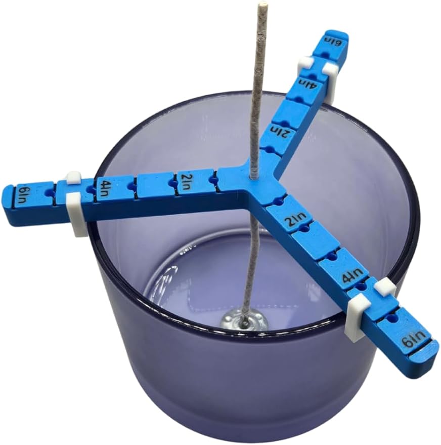 Universal Candle Wick Holder 3 Way: Holds 1 or 3 Wicks for Candle Making. (3)