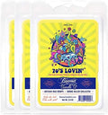 Beamer Candle Co. - 70’s Lovin Wax Melts – Sweet & Tangy Blood Orange Scent – Notes of Orange Peel, Gardenia, Applewood - 3 Packs of 6 Cubes – Odor Eliminating – High Fragrance – 40 Hour Burn Time