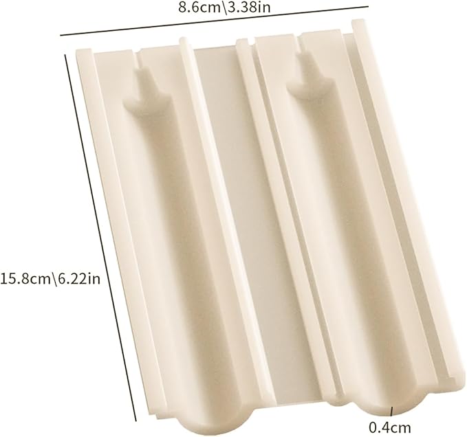 2 Pack Stick Pillar Candle Mold - Resin Casting Molds Resin Making Molds Silicone Mold for Candle